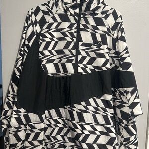 Nike Monochrome Chevron Half-Zip Jacket